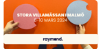 Raymond är på plats på Stora Villamässan i Malmö mellan den 8 till 10 mars. Raymonds har bred kunskap om solceller och solenergi och kommer kunna svara på alla dina frågor.