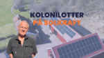 Askims kolonilotter har installerat solceller och Solid State batteri från Raymond .